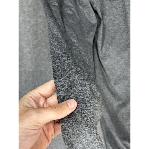 Lululemon Soft Jersey Joggers Mens Small Gray Drawstring LM5BBYS